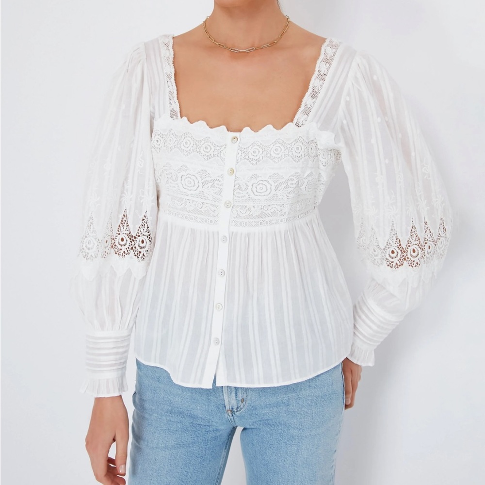 LOVESHACKFANCY BLOUSE